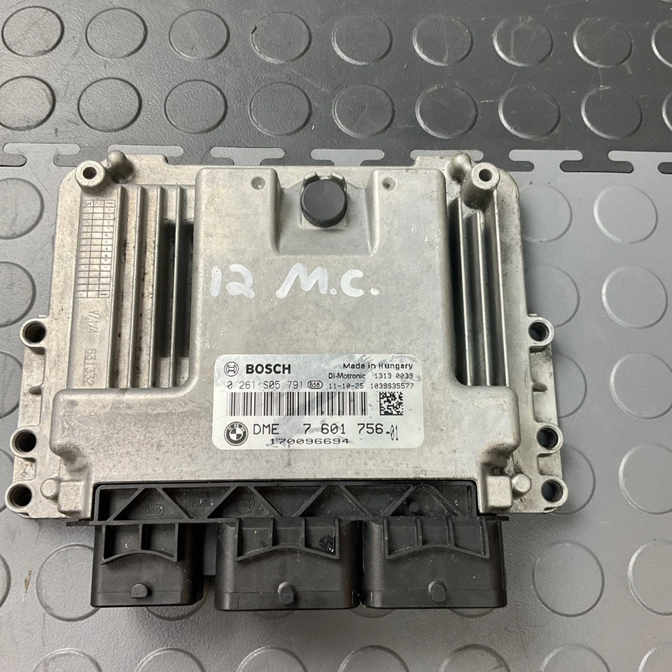 MINI COOPER S 2011-2012 TURBO MOTOR CONJUNTO DE COMPUTADORA ECU ECM CAS + LLAVE OEM Foto 3 de 4