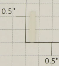 Lionel 011-11 O Gauge White Fiber Insulating Track Pin (24)