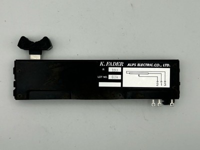 1x ALPS sliding potentiometer, fader, potentiometer, 10kΩ logarithmic, mono