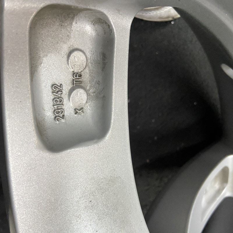  Rear Ferrari California Silver OEM Wheel 19” 09-14 Factory Original Rim 291342