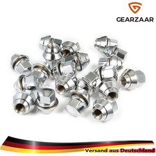 Radmuttern Kegelbund M12x1,5 SW19 für Ford Alufelgen Fiesta 20 Stück Für Ford