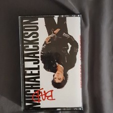 Michael Jackson Bad Album Cassette Tape Pop 1980s Black English Music Vintage