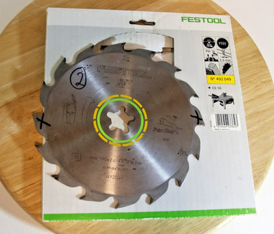 Festool HM Panther Sägeblatt PW 16 492049 für Tischzugsäge CS 50 EB (2)