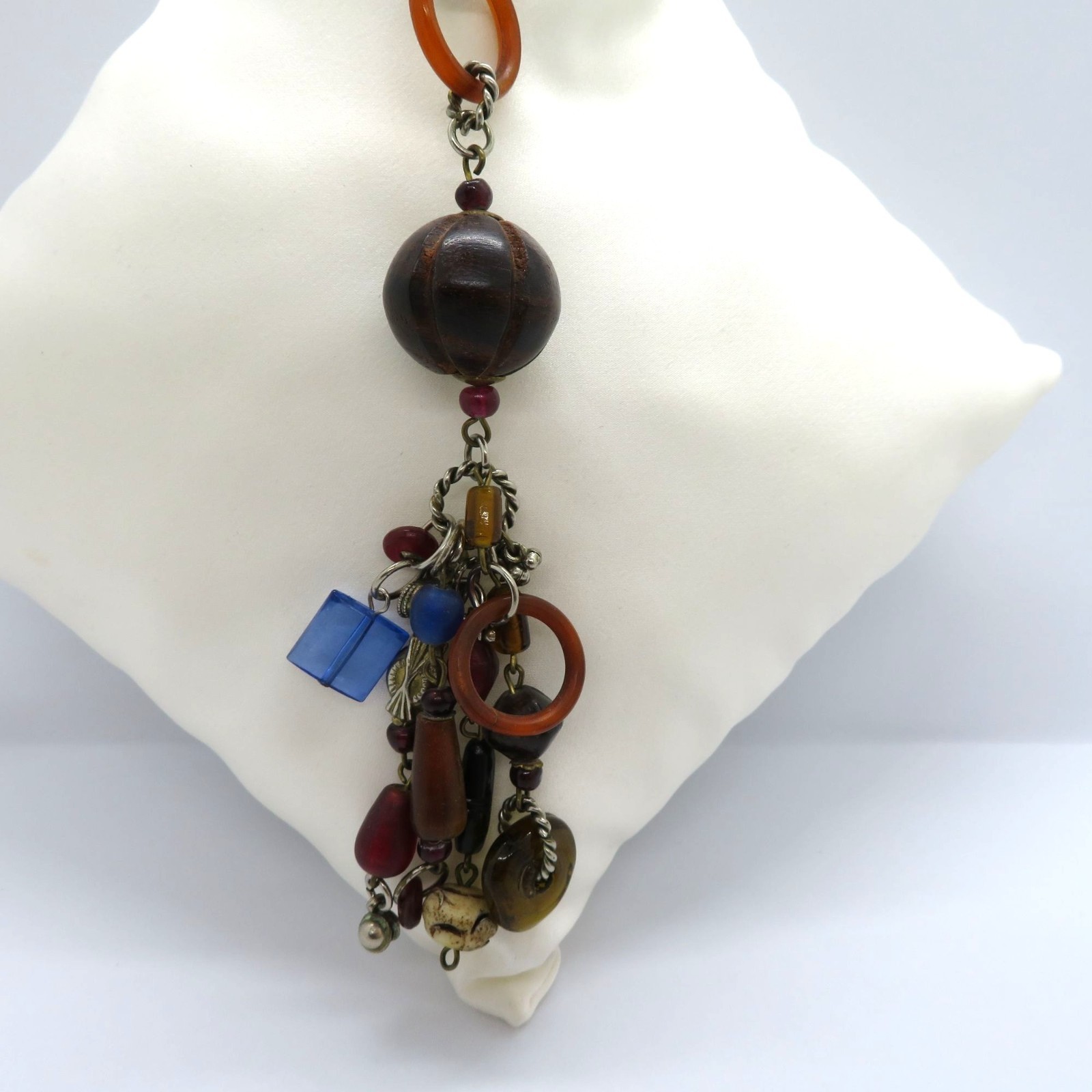 Handcrafted Multi-Bead Statement Necklace by The … - image 9