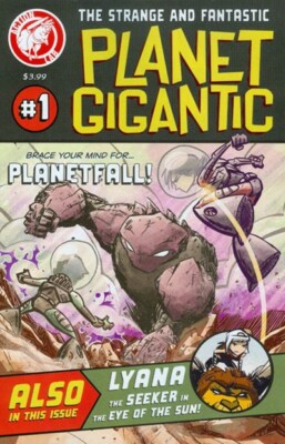 PLANET GIGANTIC #1-4 im Paket! | komplette Mini-Serie! | alles REG CVR ACTION LA