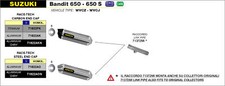 Schalldämpfer RACE-TECH Neu&ovp ARROW Suzuki GSX 1250 Fa 07-16