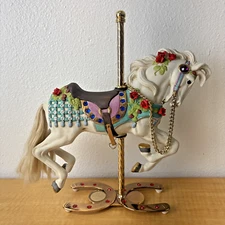 American Carousel Horse Signed Tobin Farley 4th Edt. 1565/2500 W/ Certificate