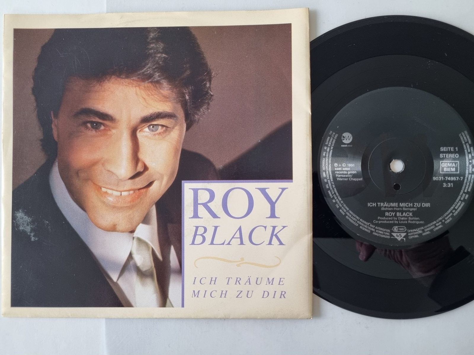 Roy Black - Ich Träume Mich Zu Dir 7'' Vinyl Germany