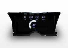 92-94 Chevy Truck Digital Dash Panel White Led Gauges Ls Swap Ready Made In Usa