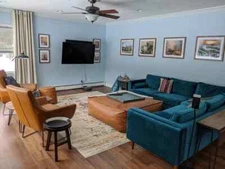 New Handmade Brown Square Unstuffed Pouf Classic Vintage Leather Moroccan