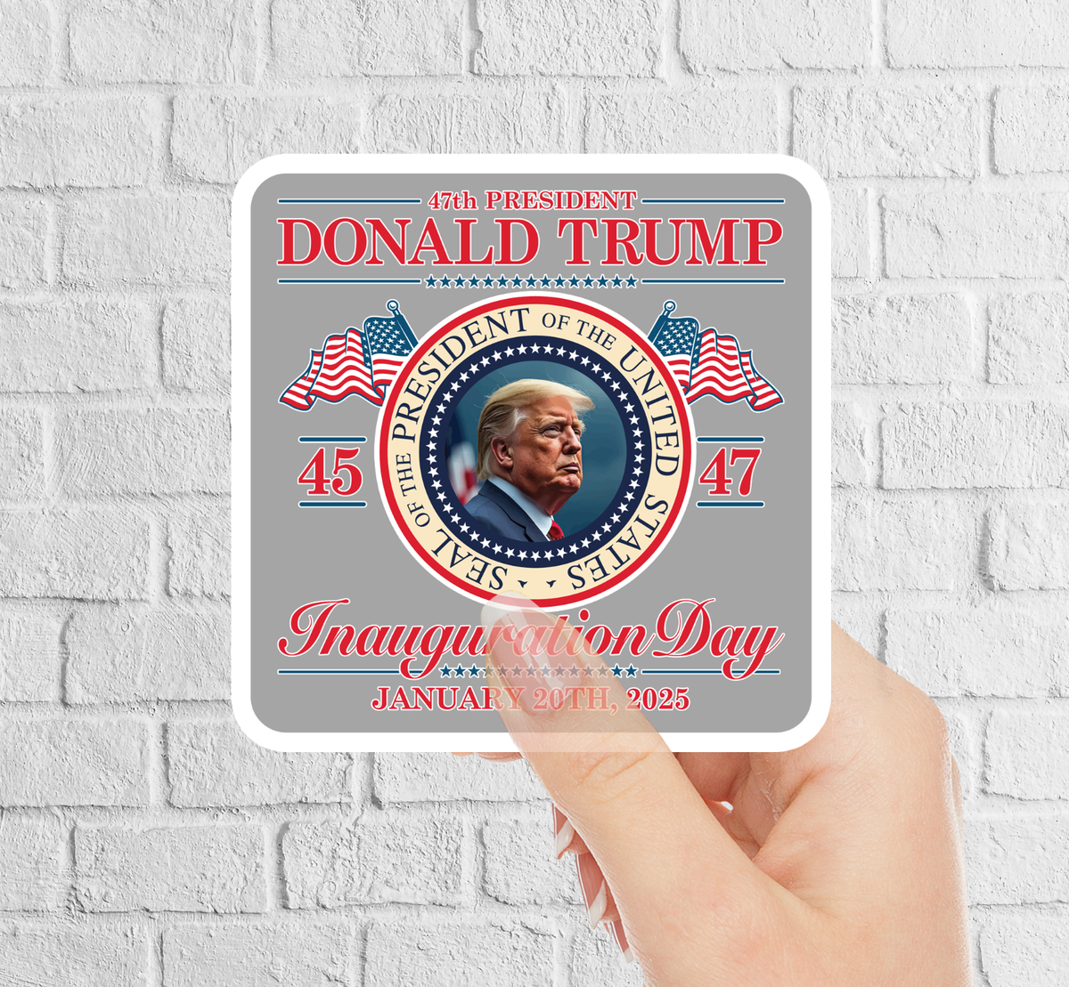 Trump Presidential Inauguration Badge Inauguration Badge Virginia