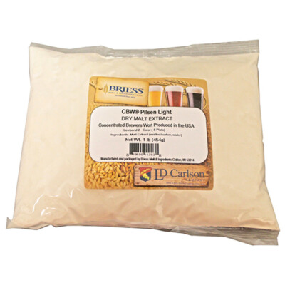 Briess Pilsen Light Dried Malt Extract, 1lb