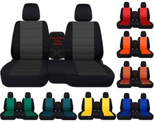 Fits 04-12 Ford Ranger 2tone Truck Car Seat Covers 60-40console Not Included