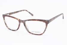 NEW LULU GUINNESS L928 B:37 BROWN SILVER AUTHENTIC DESIGNER EYEGLASSES 55-16