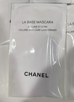 Chanel La Base Mascara Volume /Care Lash Primer Sample .03 oz / NEW SEALED