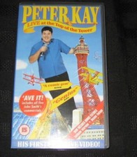 PETER KAY LIVE AT THE TOP OF THE TOWER VHS