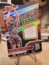 2023-24 Bilal Coulibaly Panini Spectra *126/149*Silver Prizm Memorabilia Rookie