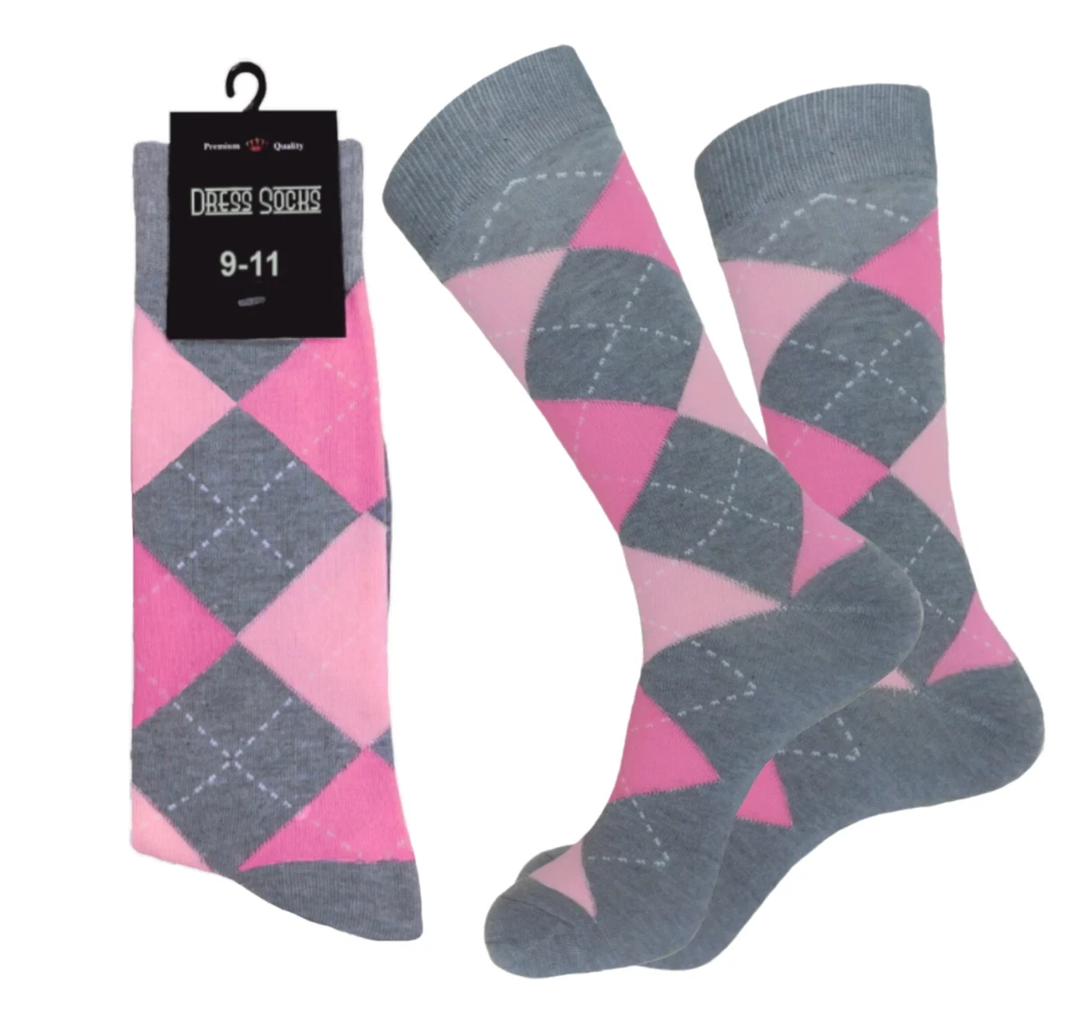 pink and grey mens dress socks Men's for sale 40 hip