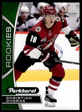 2016-17 Upper Deck Parkhurst GREEN ROOKIES Christian Dvorak Arizona Coyotes