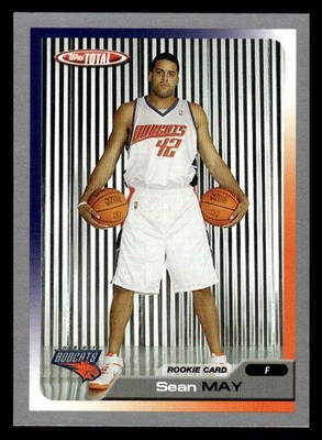 Sean May 2005-06 Topps Total Silver RC #306 Charlotte Bobcats ESE