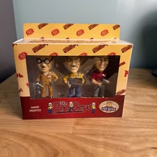 PEP BOYS LIMITED EDITION HAND PAINTED BOBBLEHEAD FIGURES NEW IN BOX