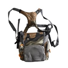 Binocular Harness Chest Pack, Multifunction Storage Practical with Rain Cover,