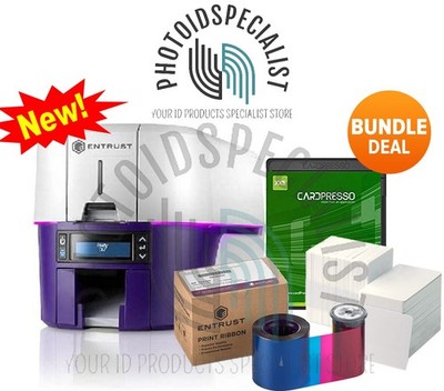 Entrust (Datacard) Sigma DS2 Dual Side ID Card Printer Replaces SD360 Duplex