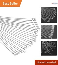 24pcs Silver Plated Snake Chain Necklace 18 Inch 1.2mm Jewelry Making Charms