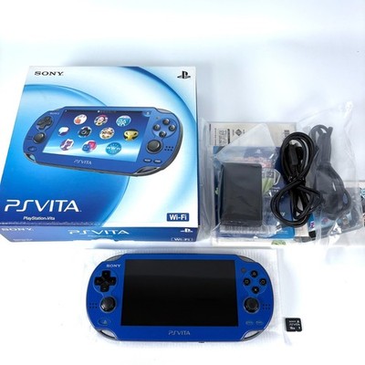 Sony PlayStation PS Vita PCH-1000ZA04 WLAN Modell Sapphire Blue [Near Mint]
