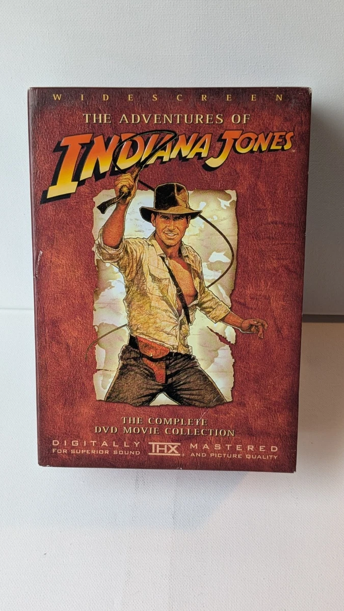 Indiana Jones Complete Series Box Set DVDs & Blu-ray Discs for