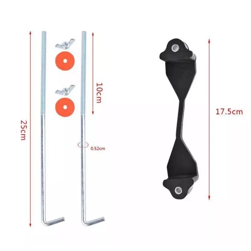 Резиновый зажим для инструментов крепления аккумулятора грузовика фургона автомобиля кронштейн для крепления США - Изображение 2 из 4