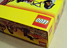 LEGO 2538 Castle Fright Knights Fire Cart - Shell #4. NIB, Sealed, Free S/H