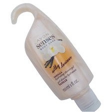 Avon Shower Gel Senses Vanilla 5 Fl oz Sealed Hook for Shower 2016