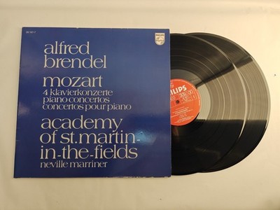 4 Klavierkonzerte - Brendel, Mozart, Academy Of St. Martin-in-the-Fields, 2 LP