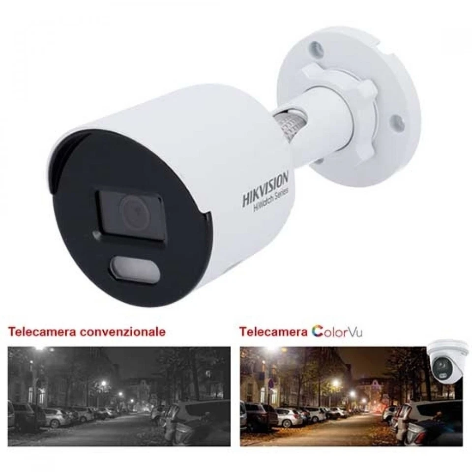 TELECAMERA HIKVISION HWI-B149H IP COLORI VU HD 4MPX POE IP67 ONVIF  HWI-B149H - Immagine 3 di 4