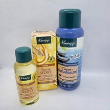 Kneipp Bath Care Duo Beauty Secret Oil 100ml Deep Relaxation Foam Bath 400ml New