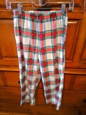 boy's Wondershop plaid fleece pajama sleep pants size 8 new no tags low shipping