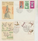 Spanish Sahara 2 FDC 1968 Stamp Day 1970 Child Welfare    good condition