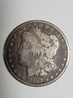 1887 Silver Liberty Morgan Dollar, Die Cud