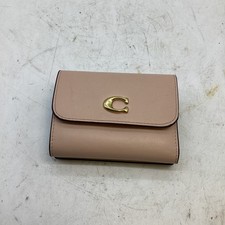 Coach CBF60 Essential Card Holder Wallet - Beige and Light Pink GO1068274 