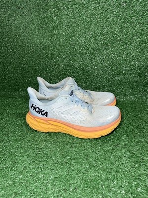 Hoka One Clifton 8 Womens Size 7 B Blue Running Shoes Athletic Comfort Sneakers