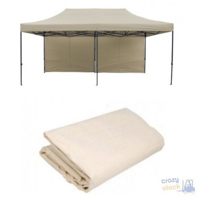 Andrighetti Ersatzdach Für GAZEBO FUNCHAL 080331 Weiß 3x6 Telo Superiore