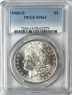 1900-O MORGAN SILVER DOLLAR PCGS MS64