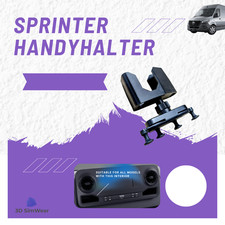 Logic-Mount Smartphonehalter f&uuml;r Mercedes Sprinter 906/907 Bj. 2022-2026