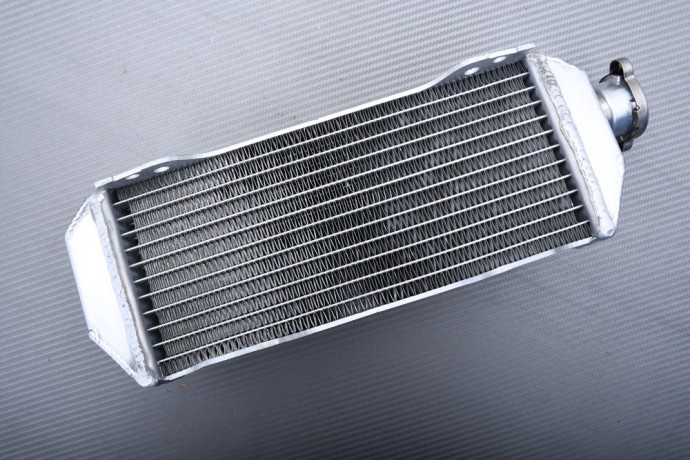 Radiateur de refroidissement droit renforcé en aluminium premium pour Suzuki DRZ400S