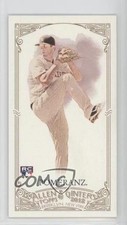 2012 Allen & Ginter's Mini Red Ginter Baseball Back 17/25 Drew Pomeranz #295 3f5