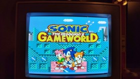 Sonic the Hedgehog's GameWorld (Sega Pico, 1994) Authentic Cartridge