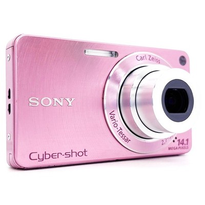 Sony Cyber-shot DSC-W350 Pink 14.1MP 4x Zoom Digital Camera