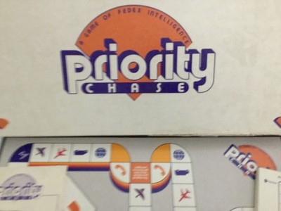 FedEx Priority Chase Board Game used for employee training