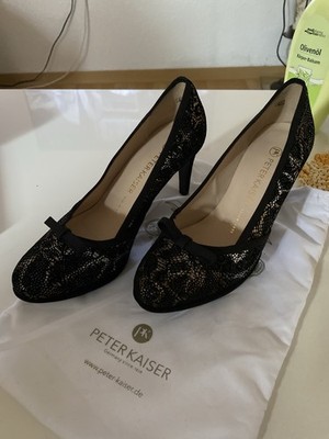 Peter Kaiser Pumps Schwarz, Damen, Größe 37 UK4
